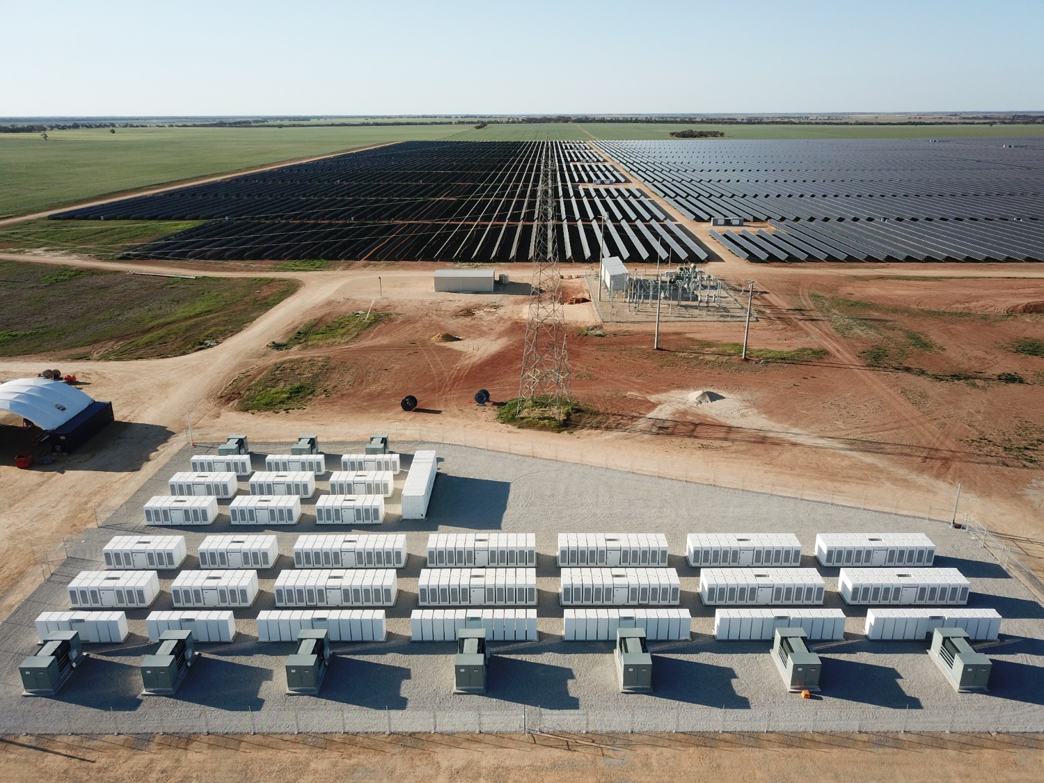 Battery storage at Gannawarra 